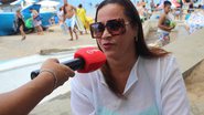 Banhistas lotam o Porto da Barra no primeiro final de semana de 2025