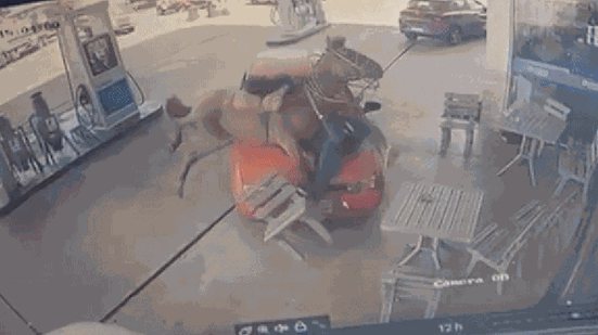 Reprodução/Câmera de segurança