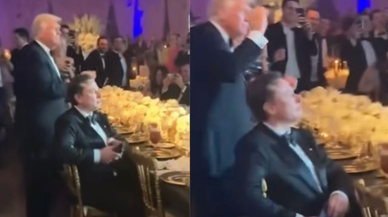 Musk e Trump passam virada de ano juntos - Reprodução/Redes sociais