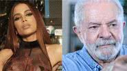 Reprodução/Instagram @anitta //Ricardo Stuckert/Divulgação