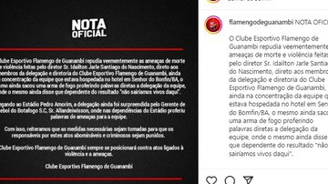 Flamengo de Guanambi/Divulgação