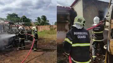Divulgação/ Corpo de Bombeiros - CE