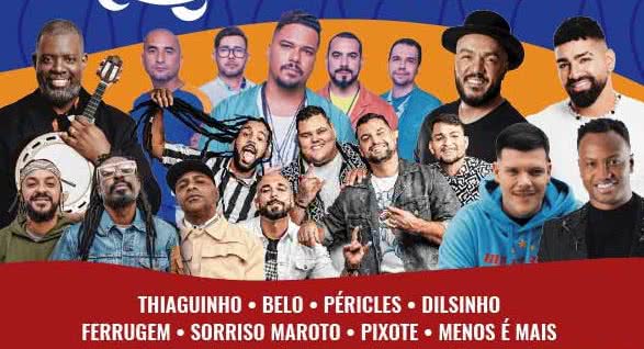 Imagem Com grandes atrações, Samba Piatã acontece neste domingo (24); confira ordem dos shows