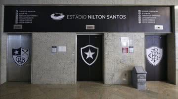 Imagem Elevador com jogador e torcedores despenca no Estádio Nilton Santos