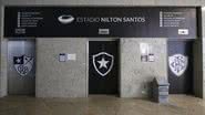 Imagem Elevador com jogador e torcedores despenca no Estádio Nilton Santos