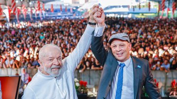 Lula e o novo presidente do Sindicato dos Metalúrgicos do ABC - Ricardo Stuckert / PR
