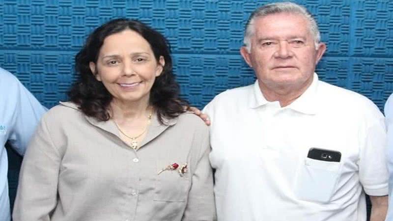 Aline Pinheiro e Leopoldo Passos - Reprodução / Redes Sociais