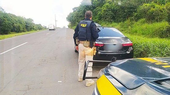 Ocorrência foi registrada pela PRF - Divulgação/PRF