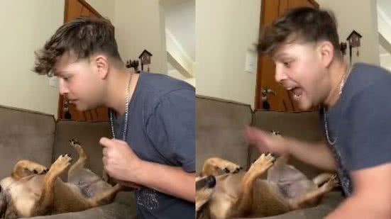 Reprodução// TikTok @lukinha_dia