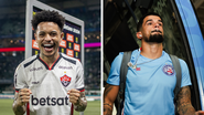 Victor Ferreira/EC Vitória e Letícia Martins/EC Bahia