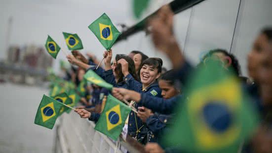 reprodução/ redes sociais/ @Olympics
