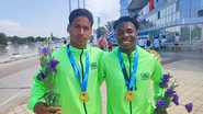 Mateus Nunes e Lucas Santos - Divulgação/Confederação Brasileira de Canoagem