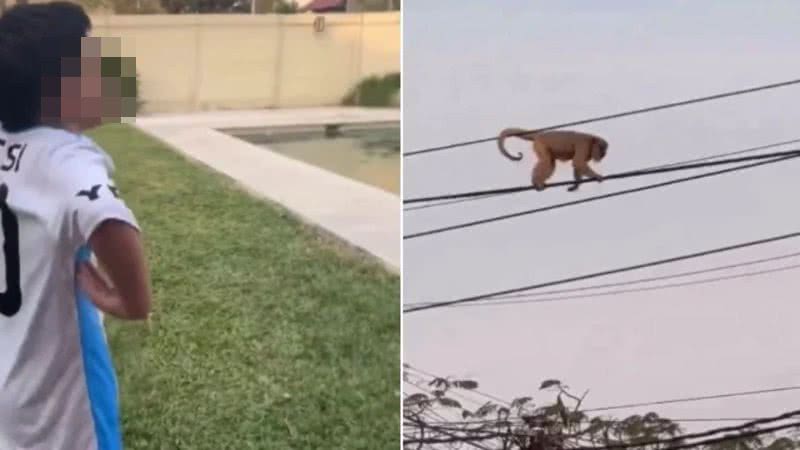 Imagem Criança argentina é filmada chamando macaco de Vini Jr e gera revolta; assista