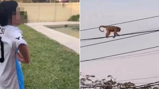 Imagem Criança argentina é filmada chamando macaco de Vini Jr e gera revolta; assista