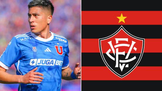 Divulgação | Universidad de Chile e Reprodução | EC Vitória