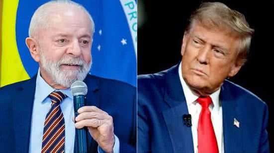 Ricardo Stuckert / PR/Facebook: Donald Trump