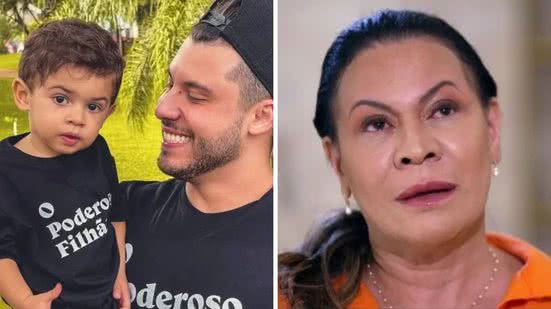 Foto 1: Reprodução / redes sociais | Foto 2: Reprodução / Globo