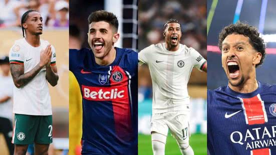 Reprodução/Instagram/João Pedro/Lucas Beraldo/Andrey Santos/Marquinhos