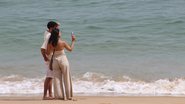 Movimentação no Porto da Barra neste domingo (13)
