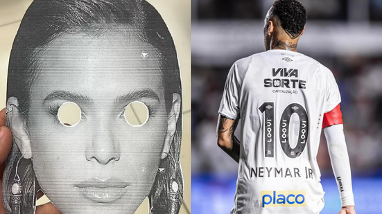 Reprodução/Redes Sociais e Santos FC