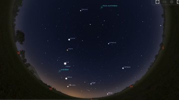 Reprodução  STELLARIUM