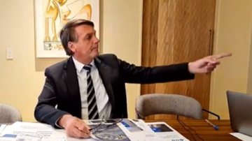 Foto: Reprodução / YouTube / Jair Bolsonaro