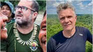 Montagem / Divulgação/Funai e Reprodução Twitter/@domphillips