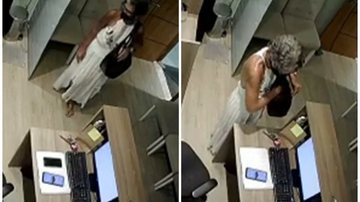 Imagem Idosa é flagrada furtando celulares em escritório no Comércio; assista