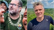 Montagem / Divulgação/Funai e Reprodução Twitter/@domphillips