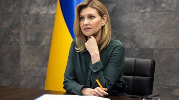 Reprodução / Instagram @olenazelenska_official