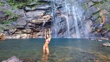 Reprodução / Instagram @soualinecampos