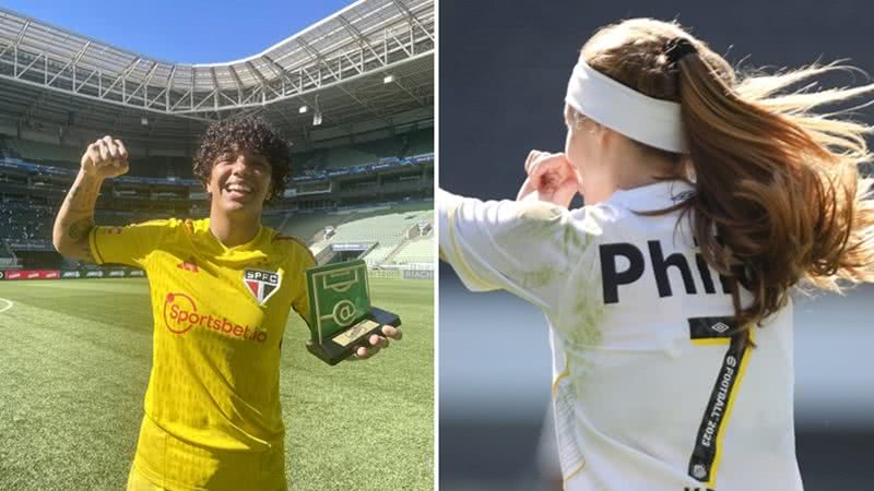 Reprodução/Twitter @SaoPauloFC_Fem//Reprodução/Twitter @SereiasDaVila