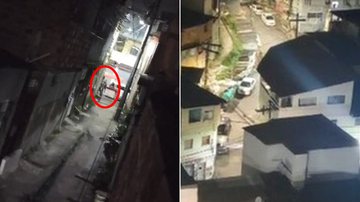 Imagem Vídeos mostram tiroteio pesado durante guerra por comando de tráfico em Salvador