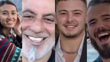 Resgatados pelo Exército Israelense em Gaza. - Reprodução / Redes Sociais