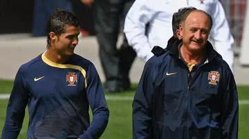 Imagem Felipão surpreende e faz declaração sobre Cristiano Ronaldo: "'Não foi o melhor que treinei"