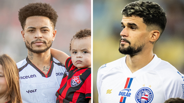 Victor Ferreira/EC Vitória e Letícia Martins/EC Bahia