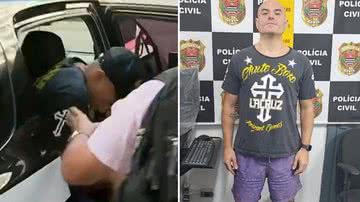 Reprodução/RecordTV//Divulgação/Polícia Civil