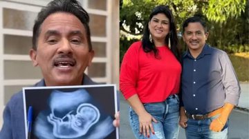 Imagem Manoel Gomes confirma gravidez da esposa e revela sexo do bebê; saiba qual