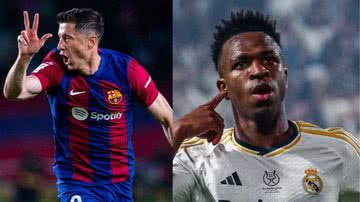 Divulgação/ FC Barcelona//Divulgação/Real Madrid