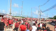 Torcida chega ao Barradão para conferir Vitória x Internacional