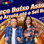 Banner oficial da campanha de Festa Junina do Assaí Atacadista com o Michel Teló e a Raphaela Santos - Foto: Divulgação/Assaí Atacadista