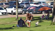 Movimentação no Jardim de Alah neste domingo (29)