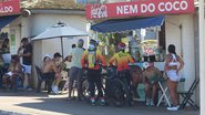 Movimentação no Jardim de Alah neste domingo (29)
