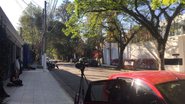 Imagem    Jornalistas se concentram na porta da casa de Joesley, em São Paulo