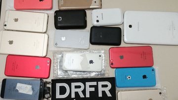 Imagem  Mais de dez celulares sem nota fiscal são apreendidos em Vitória da Conquista