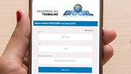 Reprodução/Ministério do Trabalho