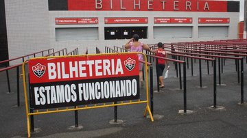 Imagem Vitória inicia venda de ingressos para jogo contra o Atlético Paranaense