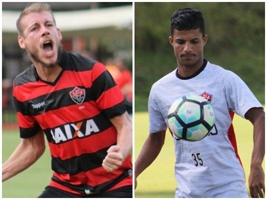Imagem  Uillian Correia desfalca o Vitória diante do Vasco; Lateral vira dúvida após sofrer lesão