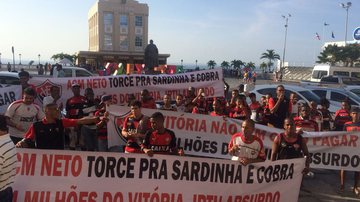 Imagem   Torcedores do Vitória acusam prefeitura de perseguição ao clube 