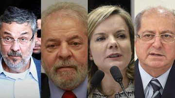 Imagem PGR denuncia ao STF Lula, Palocci, Gleisi e Paulo Bernardo por corrupção